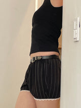 Stripe bubble bloomers