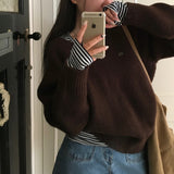 [BELLIDE MADE] Cookie, stripe finger hole T-shirt