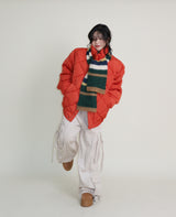 Carrot Diamond Quilting Unisex High Neck Padding (100% Wellon)