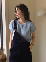 [MADE] LoHeart Puff Mini Cardigan