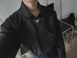 3 TAP T Bar Buckle Dress Shirt (2color)