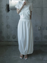 Riren Summer Shirred Zip-up