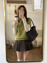 Forever Soft Turtle Neck Short Sleeve Knit (4color)
