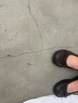 wrinkle ballet flat