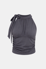 Avely Tie Neck Sleeveless