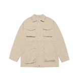 25SS オーバーサイズフォーポケットワークジャケット ベージュ