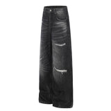 Zeni Washed Wide Denim