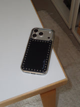 round dot mirror bumper case [black]