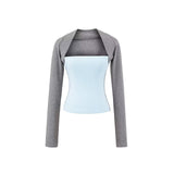 Arin Bolero Layered Slim T-shirt