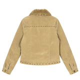 【60%限定】Karen Stud Fur Mustang Jacket