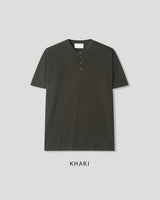 (M's) オールデイ ヘンリーネック Tシャツ