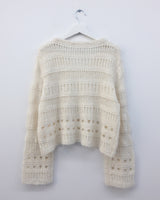 Peep Bohemian Punching Knit (2color)