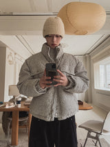 Anur Crop Tweed Padding
