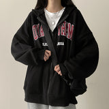 Mern Boxy Fit Hooded Zip-Up