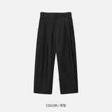 LMN Larkle 16 エンブロイダリーヘリンボーンビゾパンツ (3 colors)
