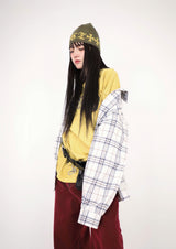 (UNISEX)ディープトーンオーバーサイズTシャツ