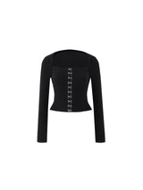 Hook square top (black)