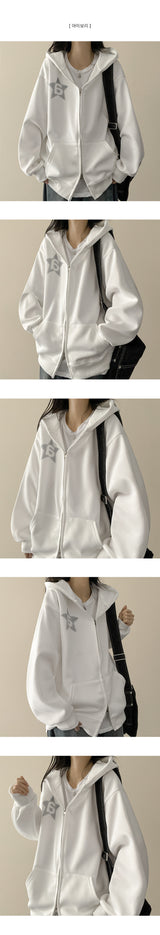 A Star Hoodie Zip-Up 