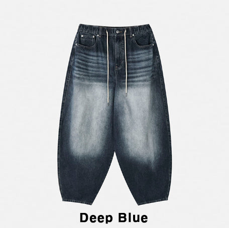 Zed Cat Balloon Denim Pants