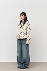 (W) Bubble Star Fleece Jumper