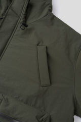 ミシガンパッチツーウェイフードパディングジャケット(3 Colors)