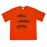 レタリングショートスリーブTシャツ