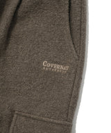 Bouclé Jersey One-Tuck Semi-Wide Cargo Pants Olive