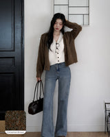 Robello wool knit cardigan