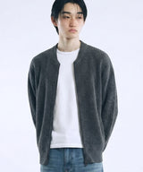 Usual 2way Knit Zip-up - 2COLOR
