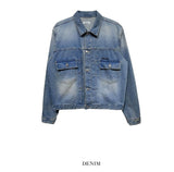 [PREMIUM/MADE] Signature mold crop denim jacket