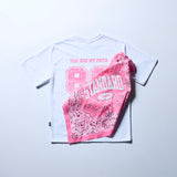 オクトパスフットボールTシャツ×バンダナ（ピンク）