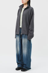 Junky Knitted Zip Up (3color)