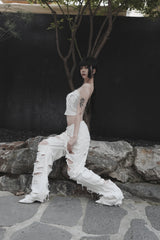inner flow drawing top (white)