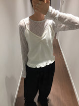 EZ floral long sleeve (2color)