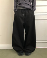 Sern Cross Wide Cotton Banded Pants