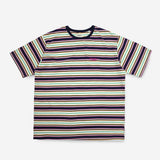 Dazzy Stripe T-Shirt Navy