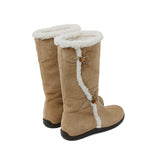 Toggle 0015. Duffle Shearling Boots - 3colors