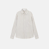 Shua Seersucker Stripe Shirt 2C