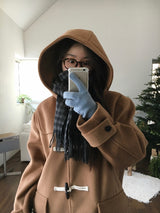[BELLIDE MADE] ウェンディーズダッフルロングコート with トフト