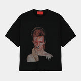 ルアテクスチャーボウィ半袖Tシャツ