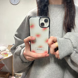 JELLY STRAWBERRY EPOXY CASE