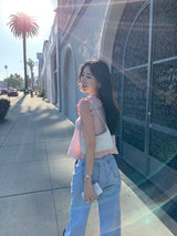[MADE] CHEHV FRILL KNIT SLEEVELESS