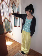 Hio Basic Loose-Fit V-Neck Cardigan