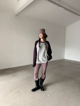  simple leather middle boots