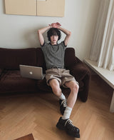 ハンデルロールアップバミューダパンツ