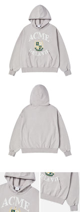 25SS オーバーサイズウォッシングフーディー ライトグレー