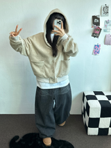 ビッグビッグワイドバルーンデニムパンツ🩶🖤