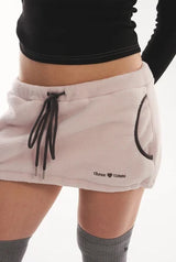 Cookie fleece skirt - pink