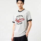 エッセンシャルスタンダード半袖リンガーTシャツアリゾナ メランジ