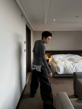 Warner Stone Print Denim Pants 2C